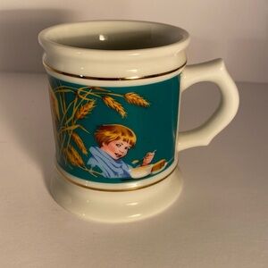 Vintage Cornerstone Stone Porcelain Mug Collection 1980’s “Gold Medal”